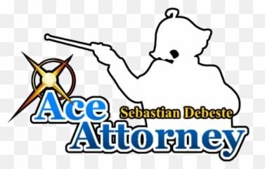Ace Attorney Fan Logo By Minuanogs - Sebastian Debeste png