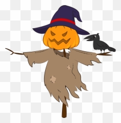 Scarecrow Clipart - Fictional Character Png,Scarecrow Transparent