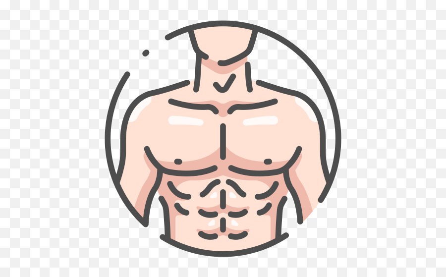 Chest Male Body Free Icon Of Human Color - Body Icon Png,Male Fashion Icon