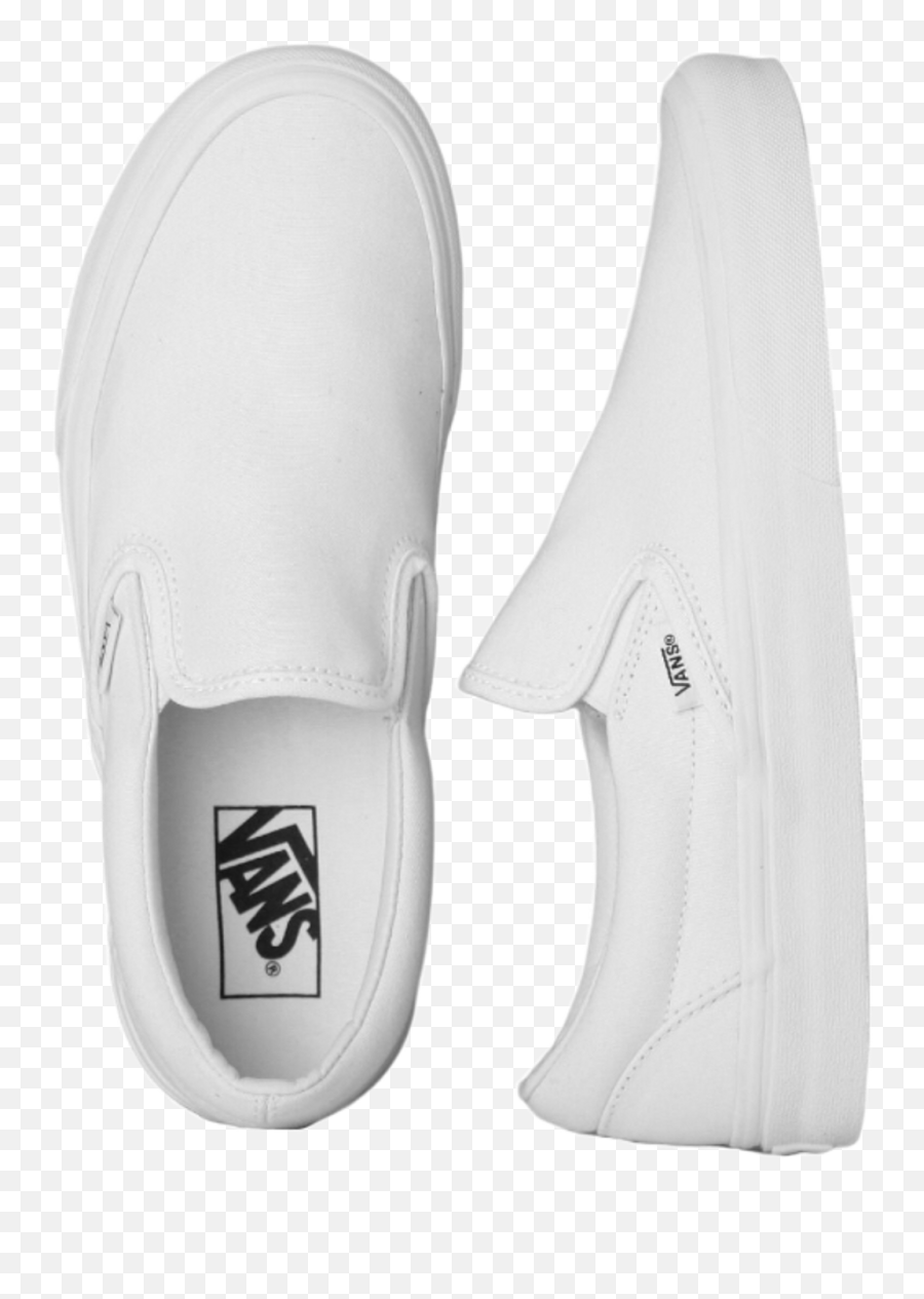 Vans - Aesthetic White Vans Slip On Shoes Png,Vans Png
