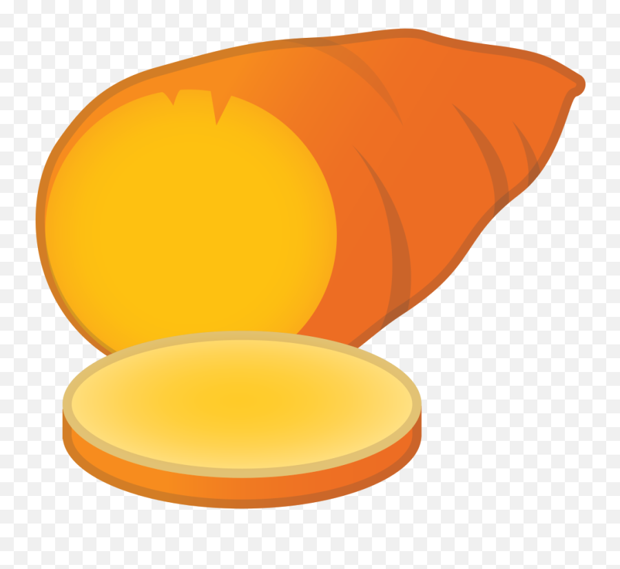 Roasted Sweet Potato Icon Noto Emoji Food Drink Iconset - Sweet Potato Emoji Png,Potato Png
