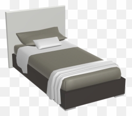 Single Bed Png 2 Image - 3d Free