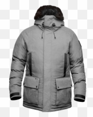 Shorty Mens Parka - Hooded png