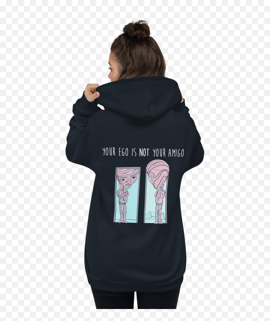 Your Ego Is Not Amigo Unisex Hoodie Sweater - User Hoodie Bjj Png,Godin Icon Review