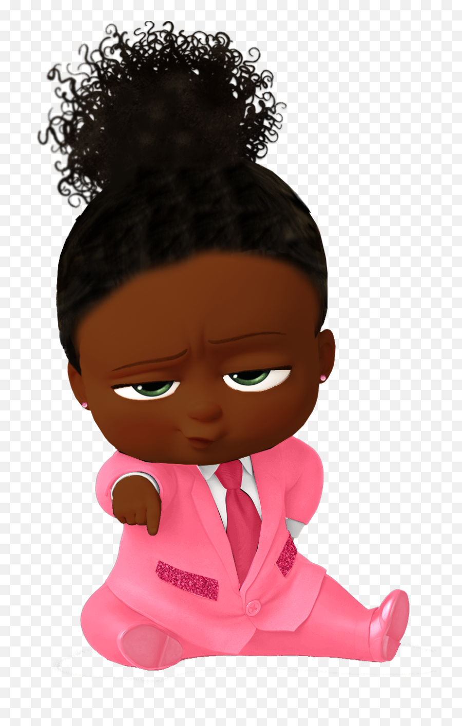 Black Girl Boss Baby Png Image - Girl Boss Baby Png,Boss Baby Transparent
