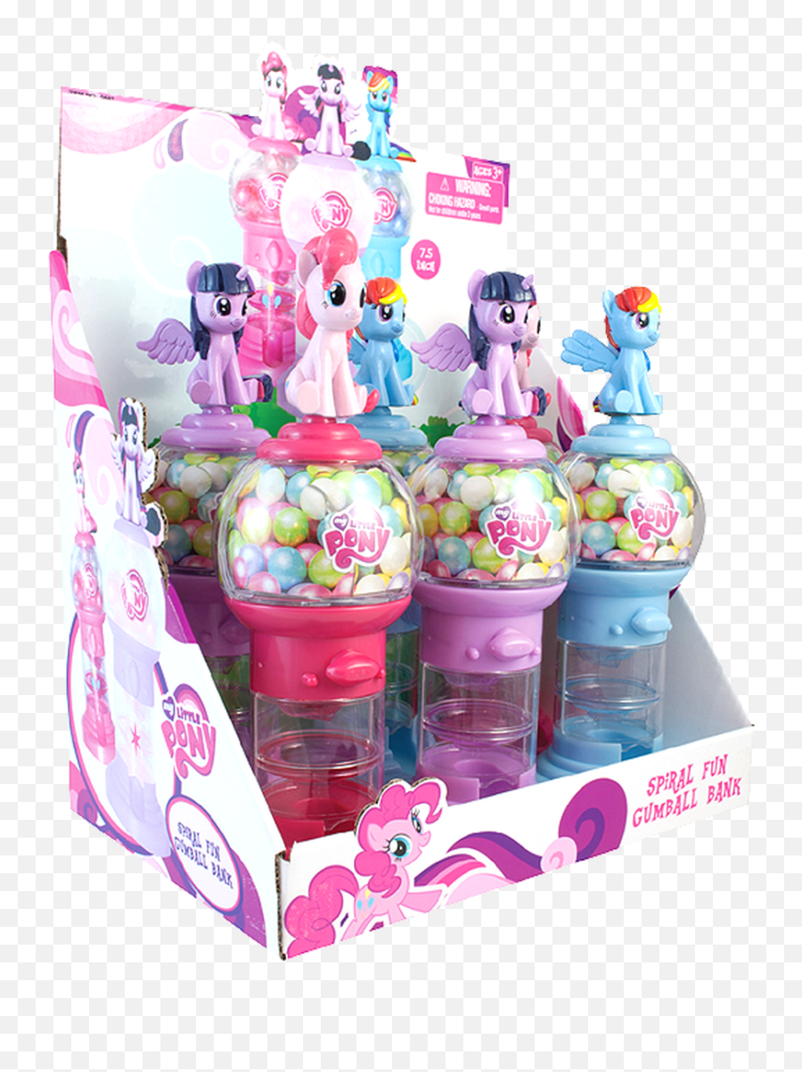 My Little Pony 75 Inch Spiral Gumball Bank With Gumballs - My Little Pony Gumballs Png,Twilight Sparkle Icon