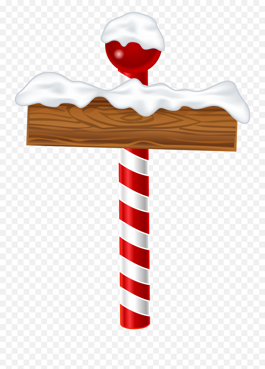 North Pole Sign Png Image - Christmas Sign Clip Art,Pole Png