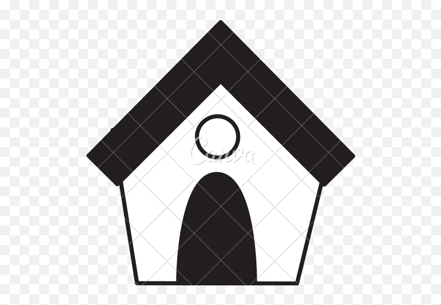 Dog House Isolated Icon - Canva Casa De Perro Vector Png,Dog House Icon
