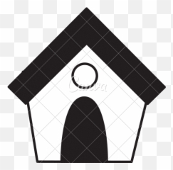 Dog House Isolated Icon - Canva Casa De Perro Vector png