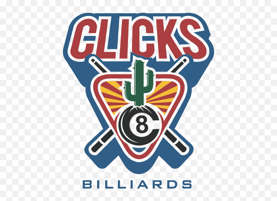 Tucson Leagues - Clicks Billiards Billiards Games Sports Png,Crossed Pool Cue Icon