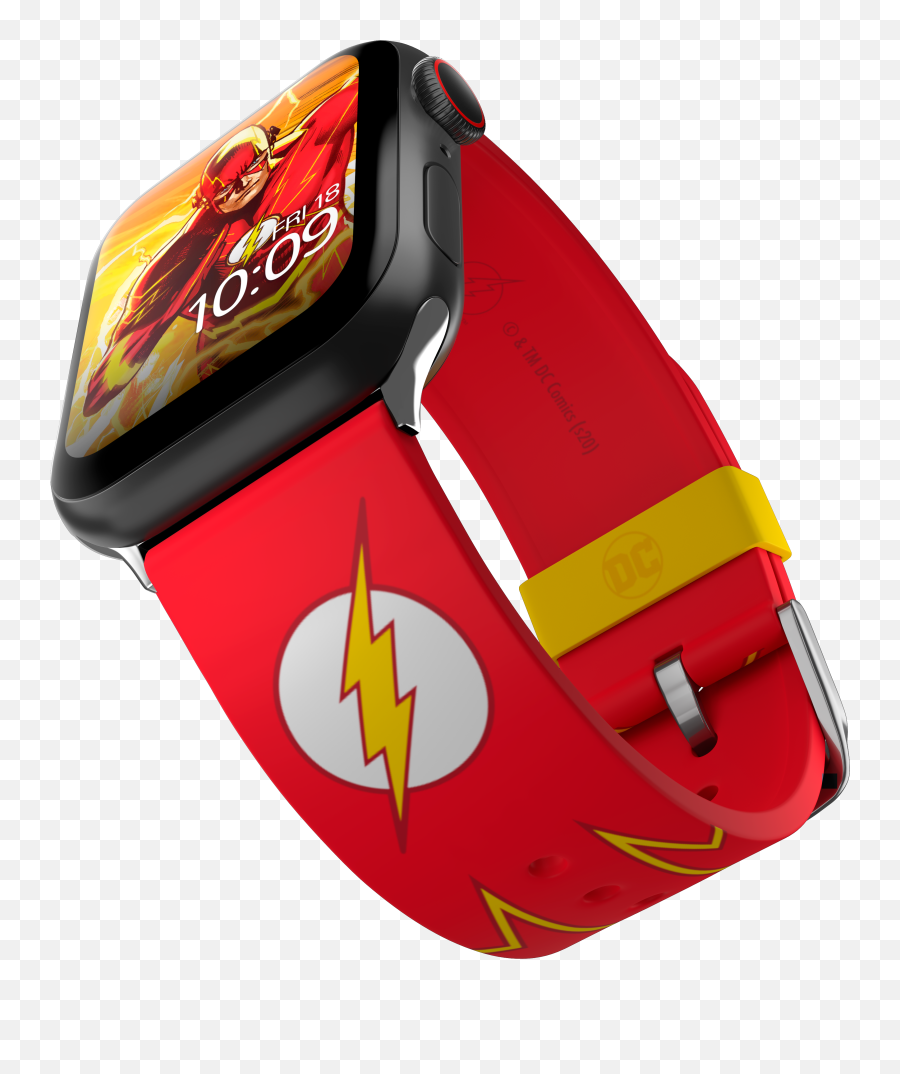 Dc Comics - The Flash Tactical Smartwatch Band Apple Watch 7 Harry Potter Band Png,Scarlet Icon Comics