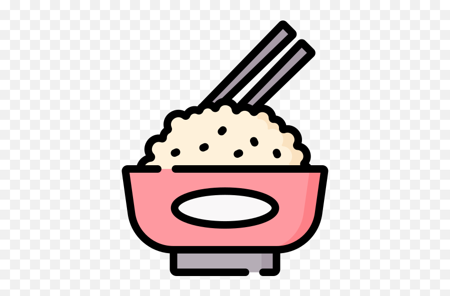 Rice Bowl - Free Food And Restaurant Icons Language Png,Bowl Of Rice Icon