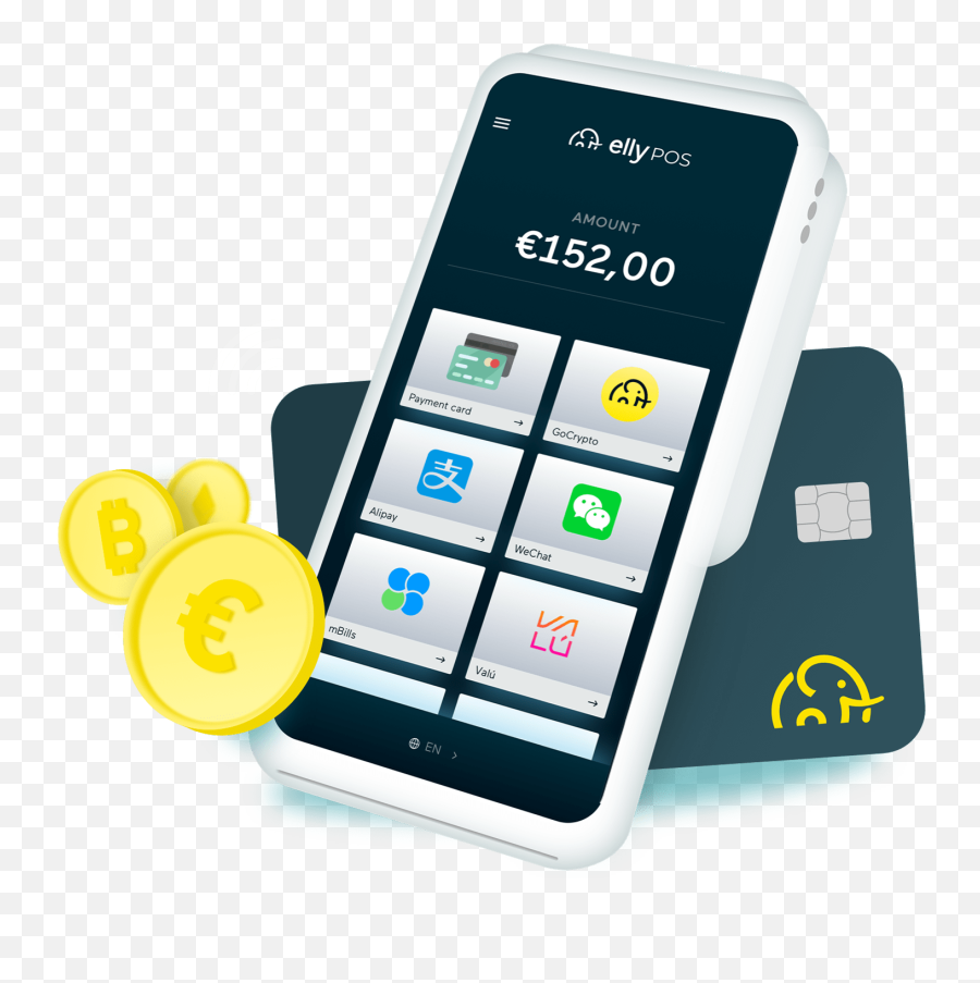 Slovenian Startup Launches All - Inone Pos Terminal Elly Pos Png,Credit Card Terminal Icon
