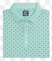 Athletic Fit Deco Print Self Collar - FootJoy Footjoy png