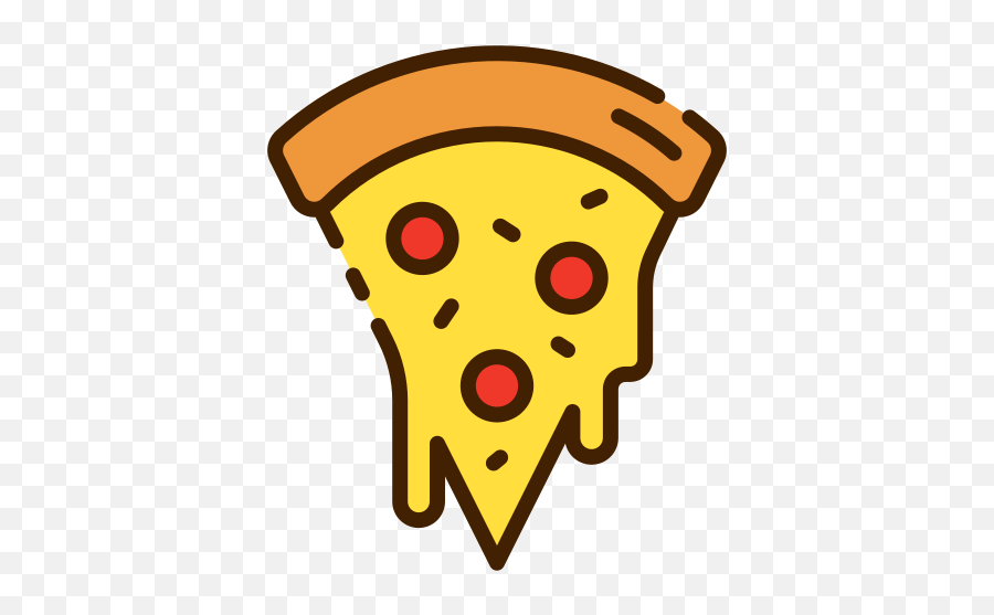 Pizza Slice - Free Food Icons Porcion De Pizza Dibujo Png,Pizza Slice Icon