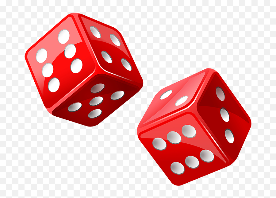 Red Dice Png - Transparent Background Red Dice Png,Dice Transparent Background