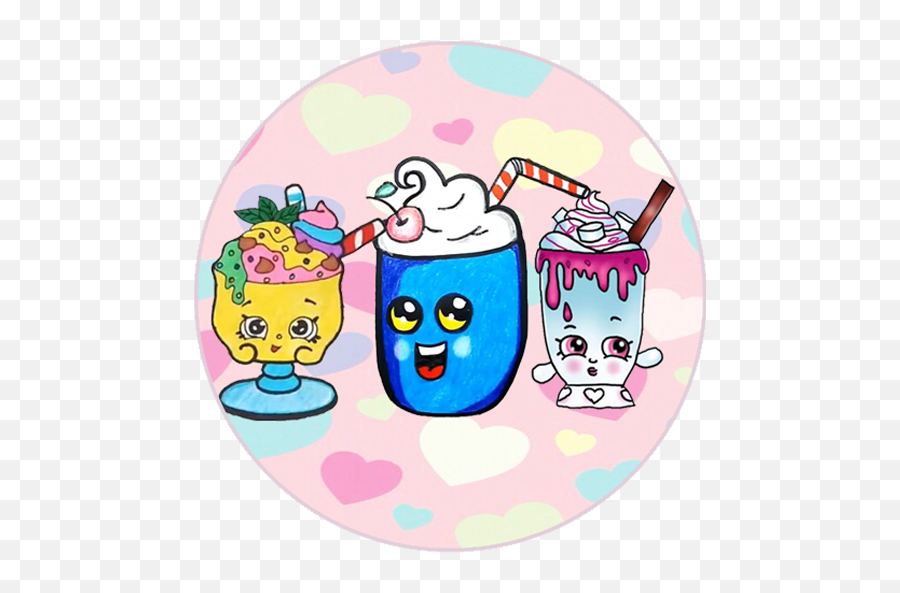 How To Draw Cute Milkshake Apk 11 - Download Apk Latest Version Draw A Cute Drinks Png,Milkshake Icon