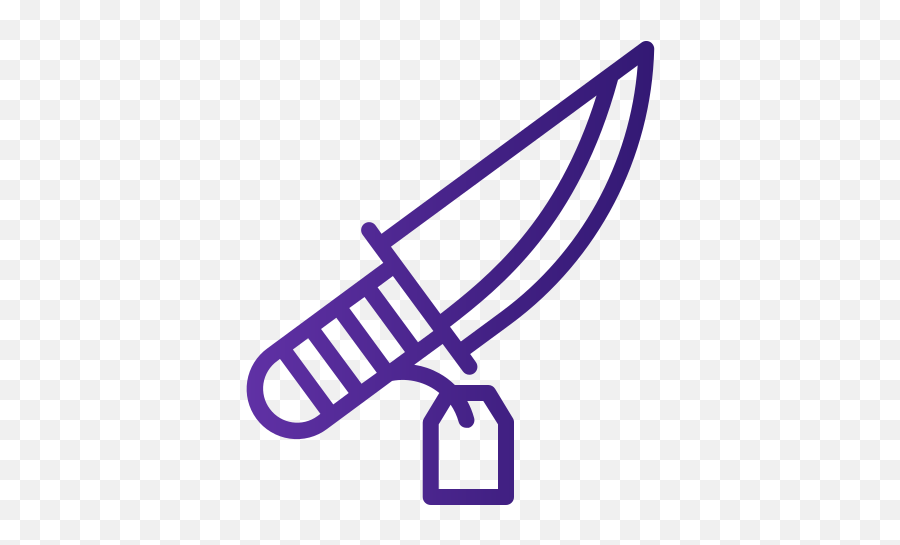 Knife Evidence Crime Weapon Identification Icons - Drawing Png,Weapon Select Icon
