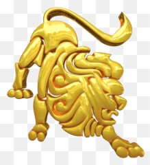 Golden Leo Zodiac Sign Free Svg - Escorpio Astrological Horoscope png