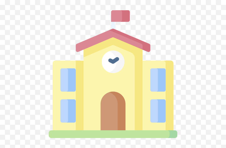 School - Free Buildings Icons Religion Png,School House Icon