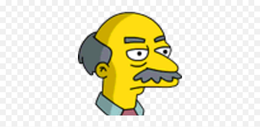 Wise Guy The Simpsons Tapped Out Wiki Fandom - Happy Png,Bald Man Icon ...