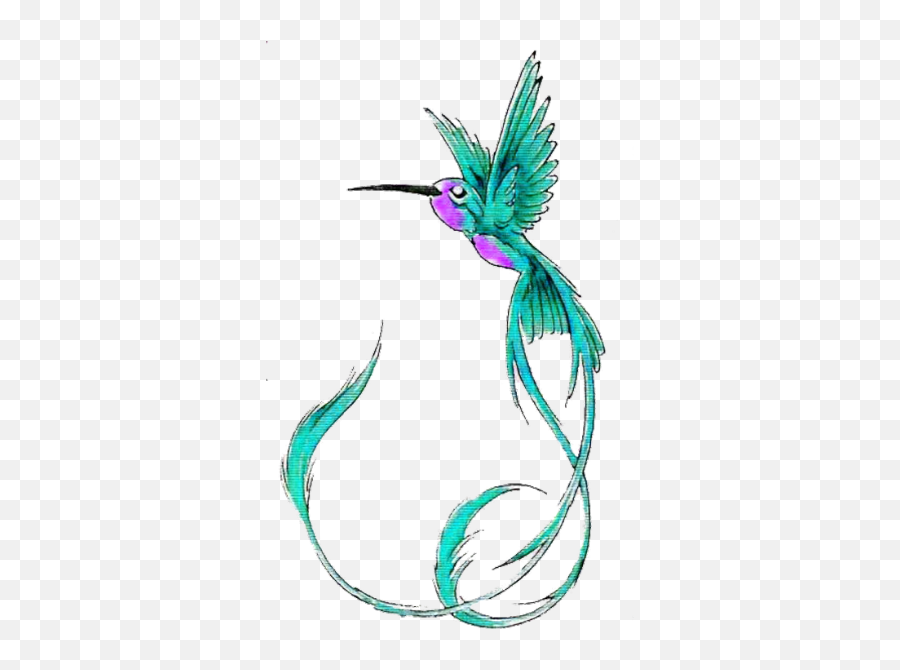 Butterfly With Flowers Tattoo Design Photo - Hummingbird Long Tailed Hummingbird Tattoo Png,Butterfly Tattoo Png
