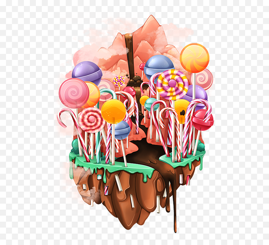 Skymath Floating Islands - Floating Island Candy Png,Floating Island Png