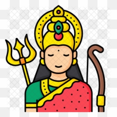 Goddess Durga Icon - Lord Ram Icon Png,Goddess Png