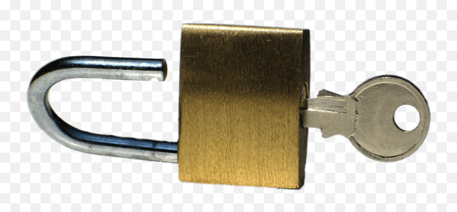 Open Padlock And Key Transparent Png - Stickpng Key Locker Png,Lock Png