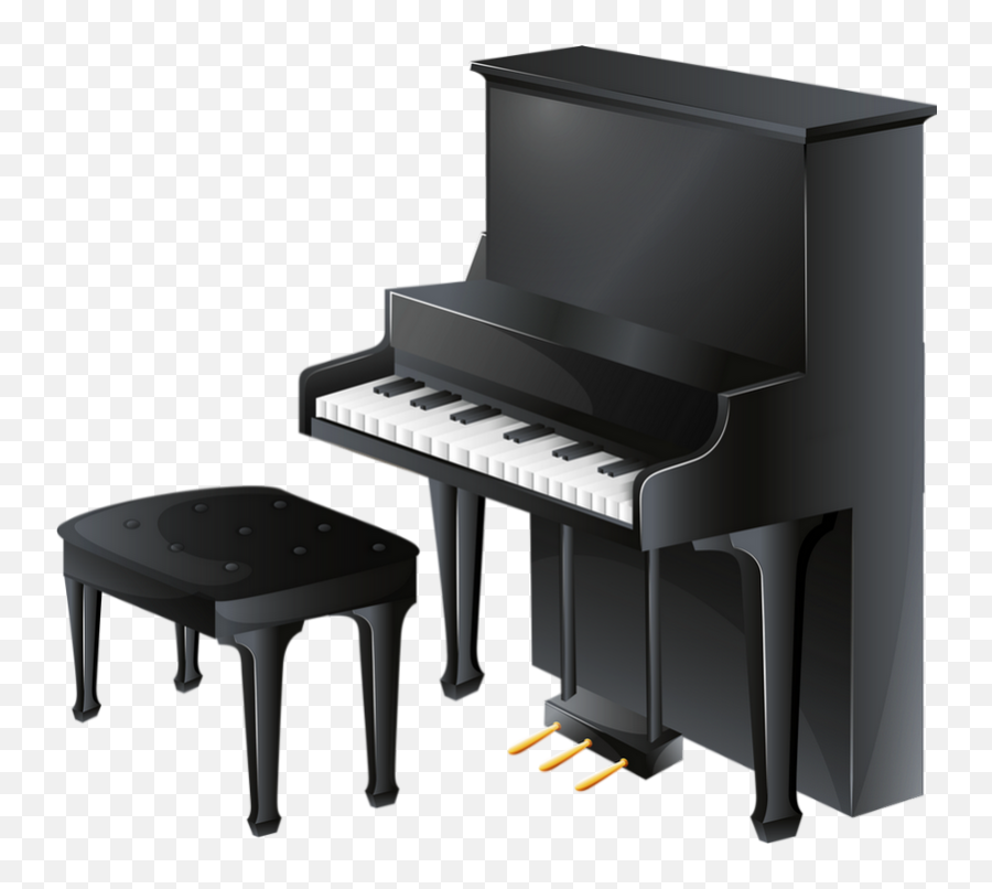 Tube Instrument De Musique Piano Png Music Clipart - Piano,Piano Png