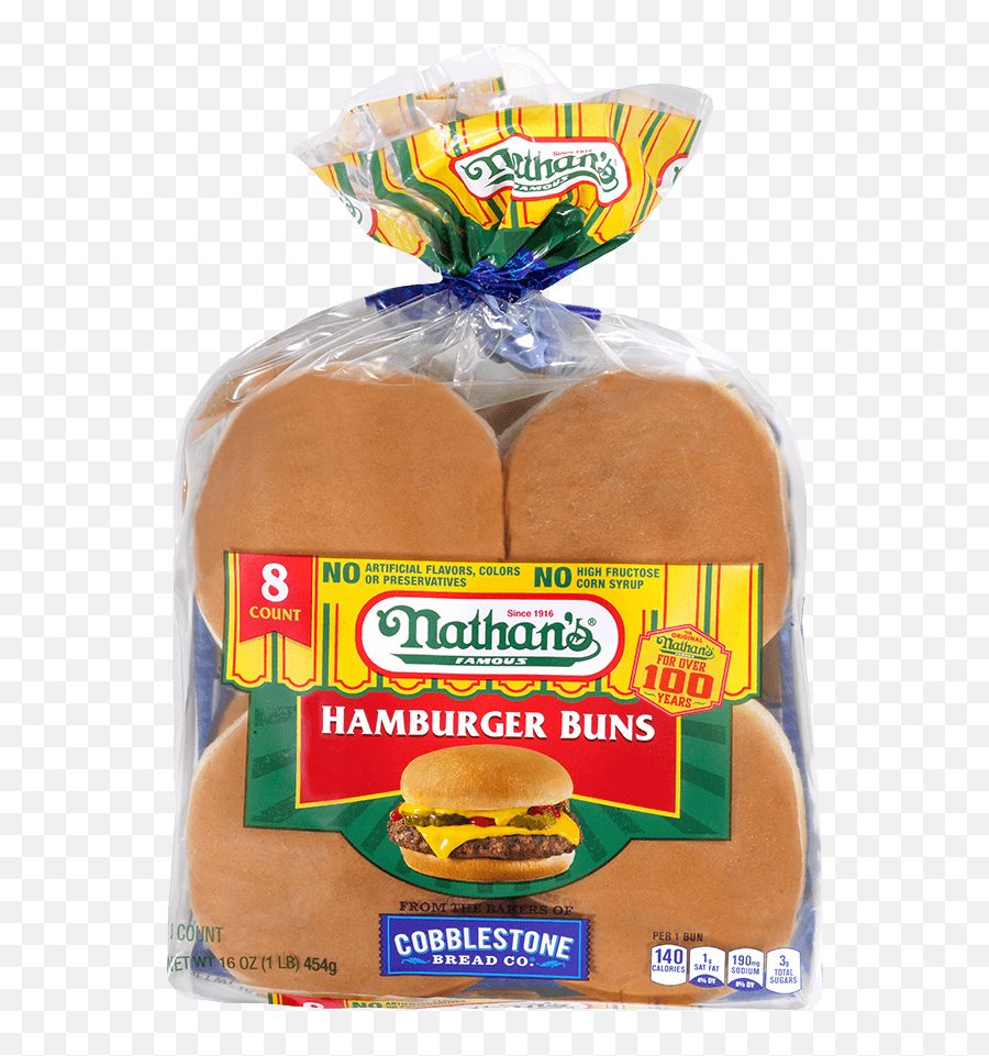 Nathanu0027s Famous Hamburger Buns - Famous Hamburger Buns Png,Hamburger Transparent