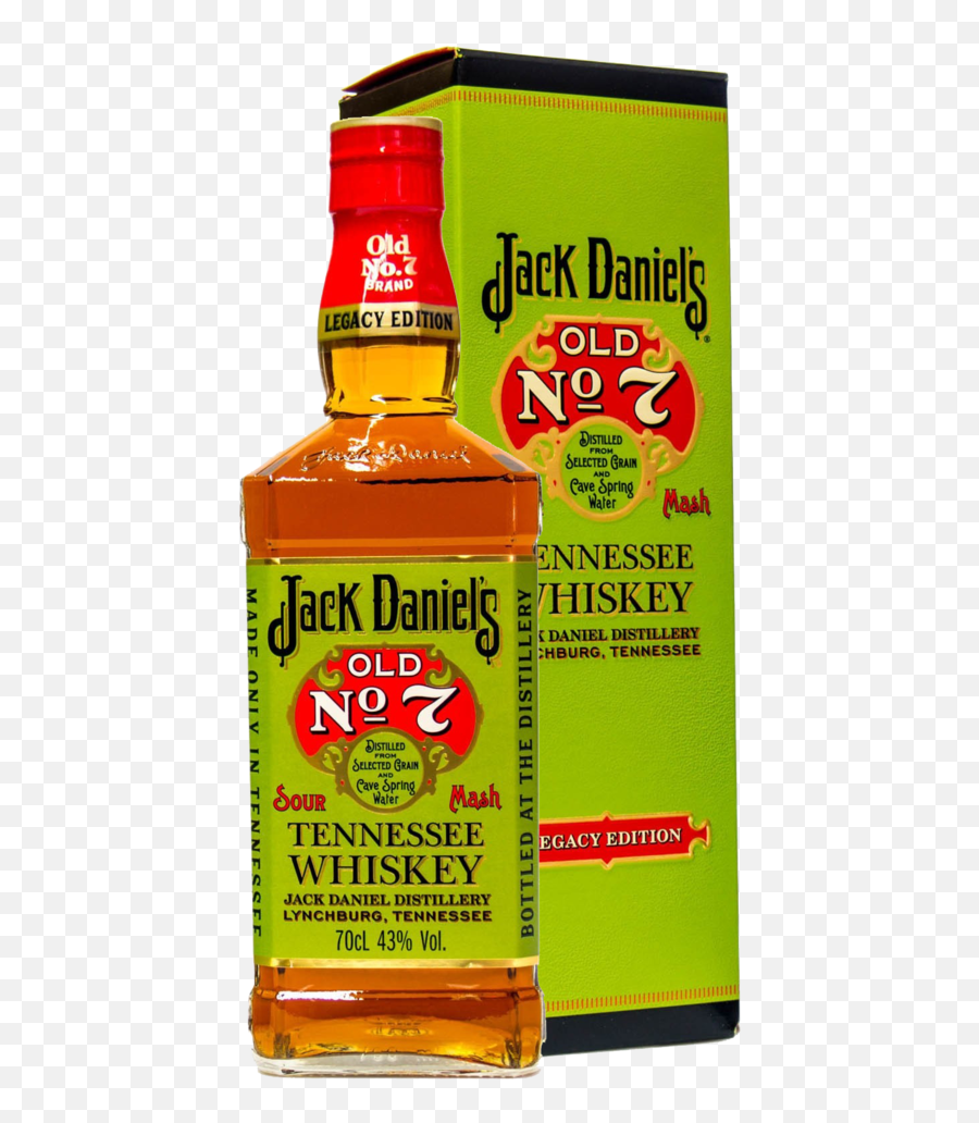 Whiskey Jack Daniels Old No 7 Legacy Edition 70cl - Jack Daniels Sour Mash Png,Jack Daniels Bottle Png