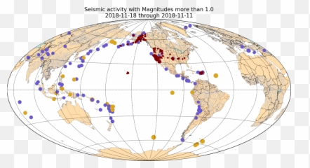 How To Plot Seismic Activity With Anaconda And Jupyter Notebooks - Graph Earth In Anaconda Png,Anaconda Png