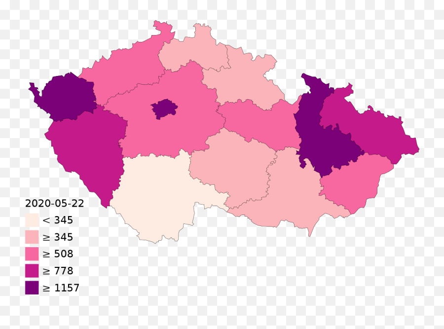 2020 Coronavirus Pandemic In The Czech Republic - Wikipedia Czech Republic Coronavirus Map Png,Ban Hammer Png