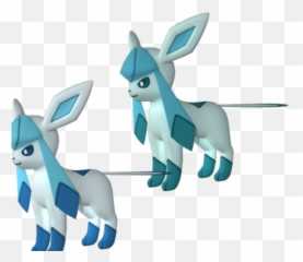Glaceon Pokemon Character Free 3d Model - Cartoon Png,Glaceon Png