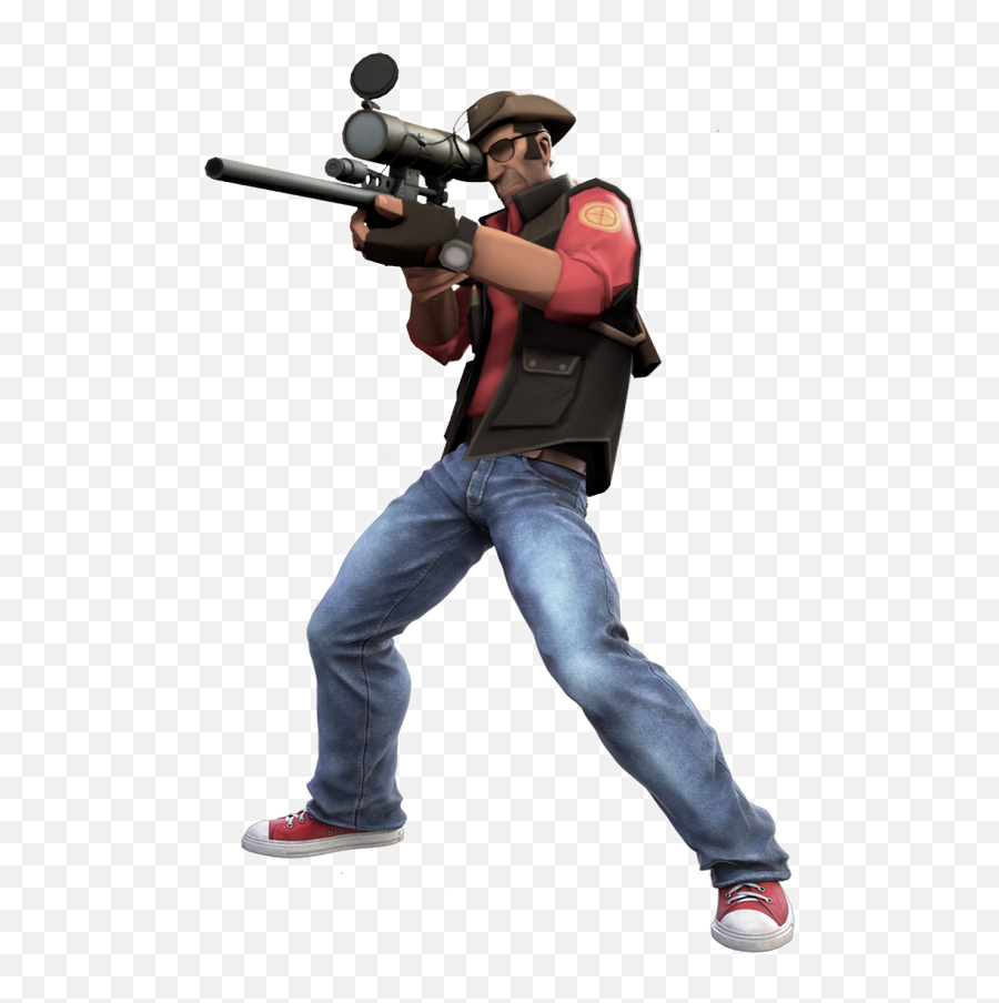 When The Sniper Doesnu0027t Just Stand In One Spot All Game Tf2 - Terry Gogurt Png,Sniper Transparent