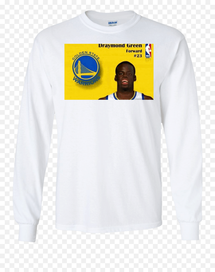 Girl Wearing Draymond Green Long Sleeve Png