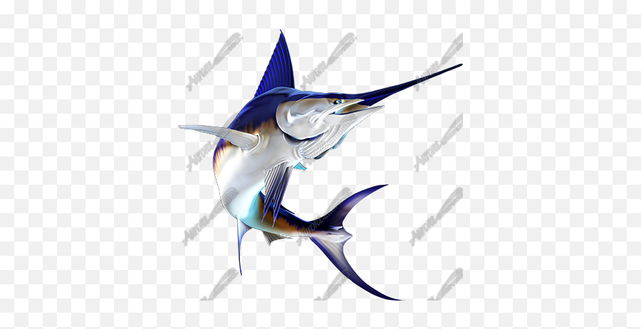 Swordfish 2 - Aurora Graphics Sword Fish Art Png,Swordfish Png