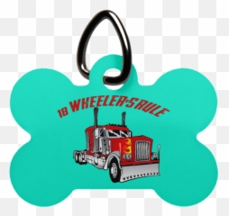 Pet Tag Clipart - Full Size Clipart 3844195 Pinclipart Dog Bone Pet Tag Png,18 Wheeler Png