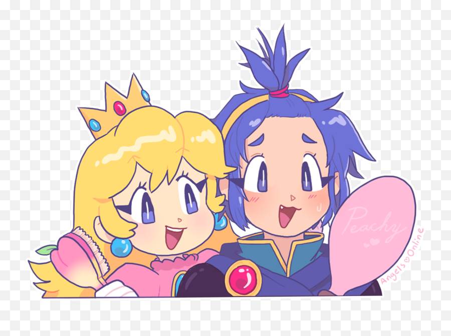 Download My Adorable Marthpeach Commission - Cute Marth Marth X Peach Png,Marth Png