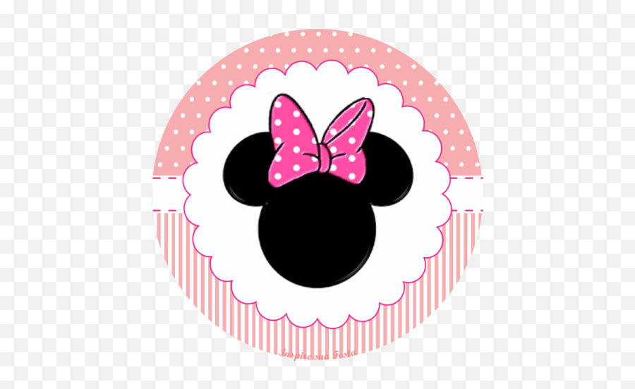 Download Minnie Baby Png Mouse Painel Eva - Minnie Mouse Ears With Bow,Baby Minnie Mouse Png