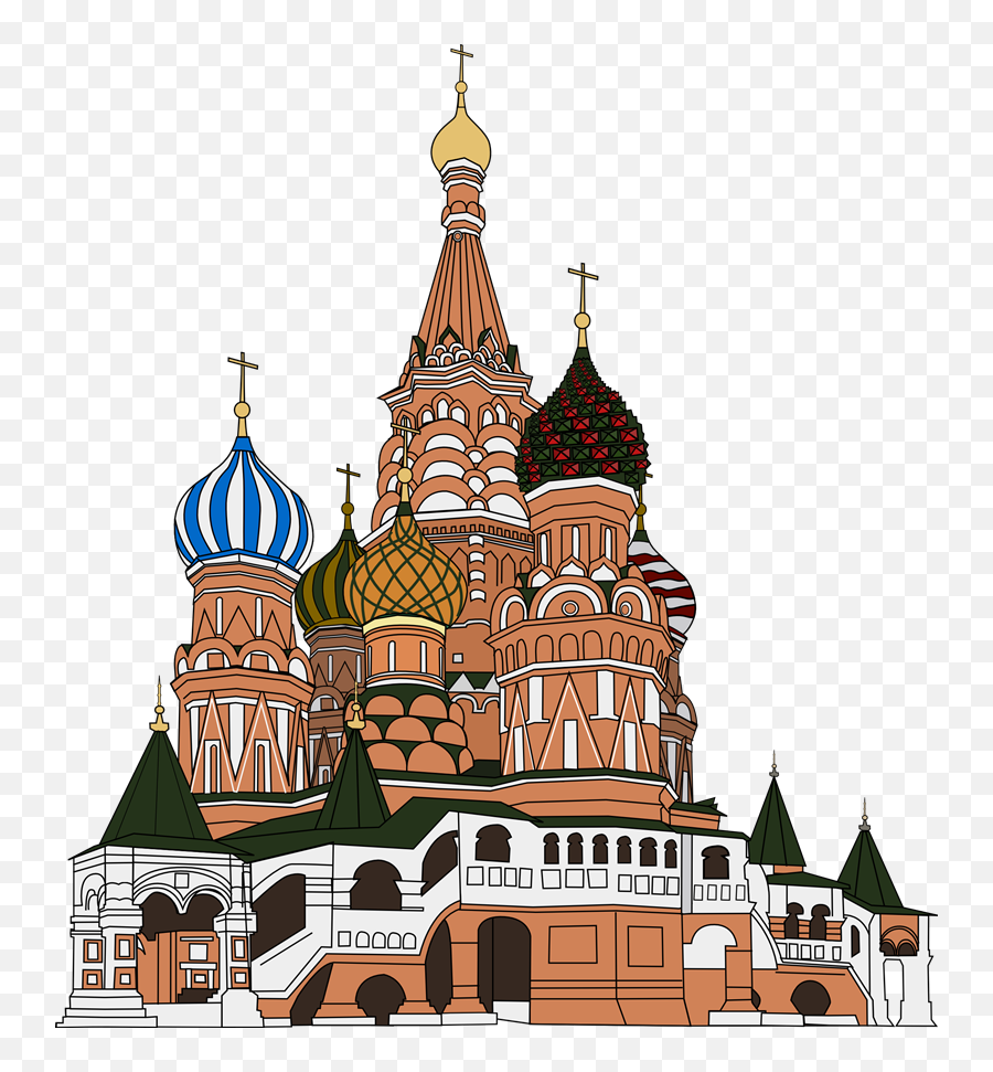 Moscow Png Transparent Images All - Saint Cathedral,Lenin Png