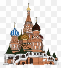 Moscow Png Transparent Images All - Saint Cathedral,Lenin Png