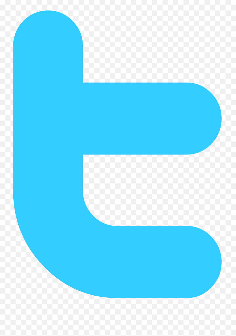 Twitter Logo Initial - Twitter T Logo Vector Png,Twitter Logo Image