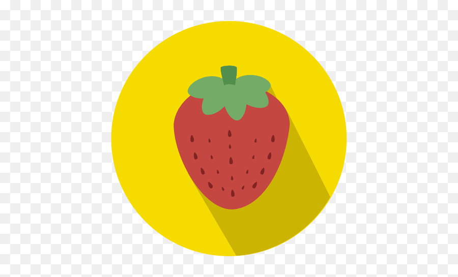 Strawberry Fruit Circle Icon - Circulos De De Frutas Png,Strawberries Png