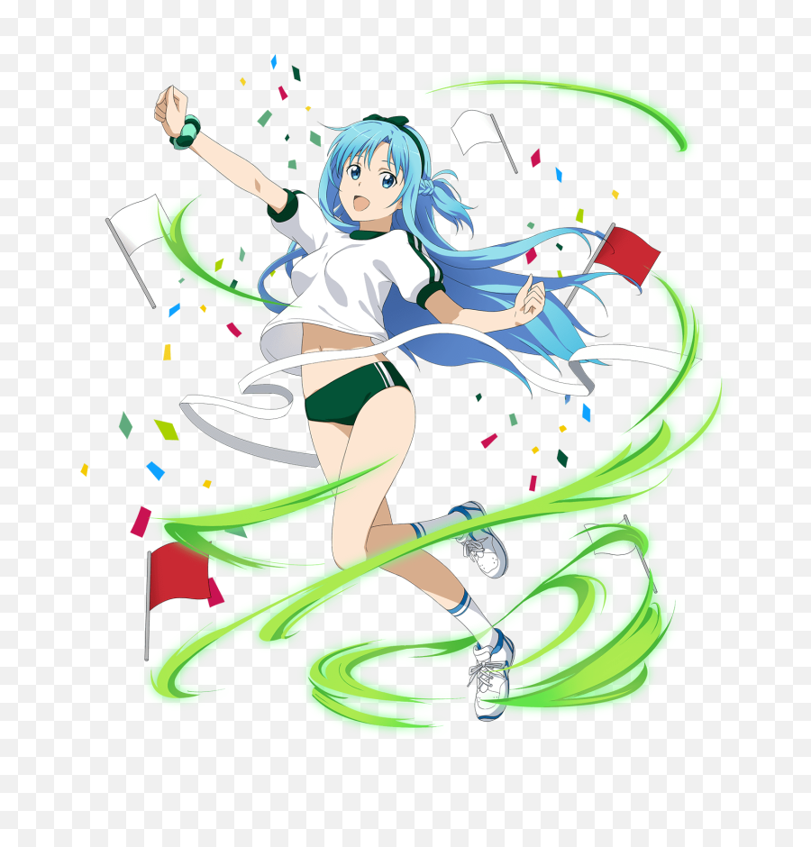 Sports Clipart Character Picture 2074235 - Sao Md Character Png,Asuna Transparent