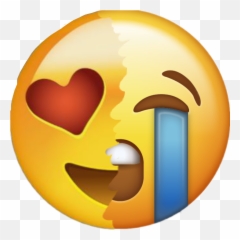 Emoji Sticker - Sad Iphone Emoji Png Transparent Cartoon Fake Smile Emoji Hd,Emoji Png Transparent