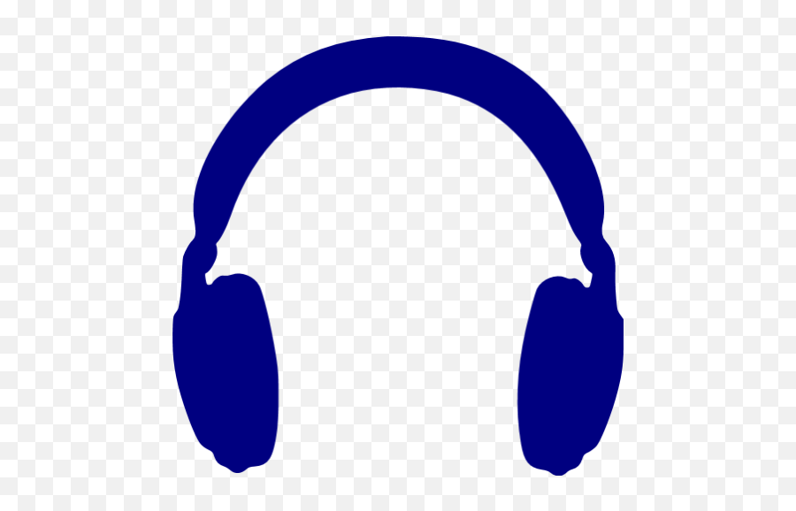 blue headphones clipart