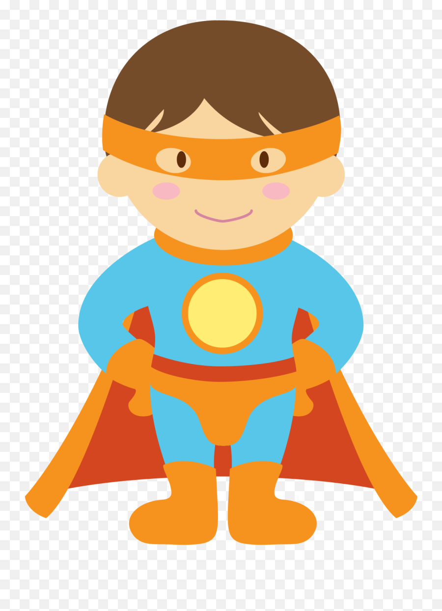 Download Superhero Kid Clipart Free - Kids Clipart Super Hero Kid Clipart Png,Kids Clipart Png