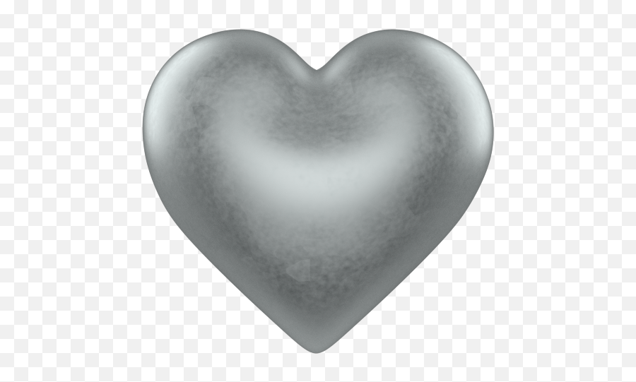 Silver 3d Love Heart With Transparent Background - Valentine Silver Hearts Transparent Png,Heart Transparent Background